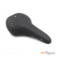 Фото товара «Седло Selle Royal SCIENTIA R1 Relaxed, 3D skingel, обивка Black gummy/Black mokka, 289х169мм, 479г, »